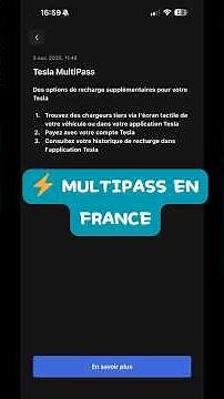 Tesla Multipass in France: A Revolution? #tesla #multipass