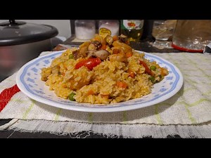 Arroz con mariscos peruano (a mi manera)