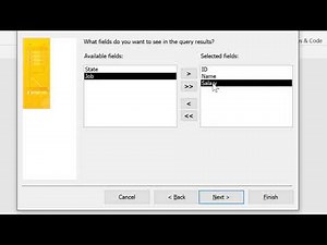 19. Find Unmatched Query Wizard