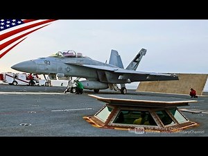 Supercarrier Electromagnetic Catapult Launched Its First F/A-18: USS Gerald R. Ford (CVN 78)