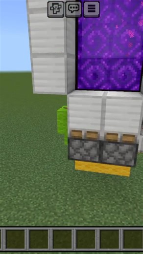 Minecraft magic door.