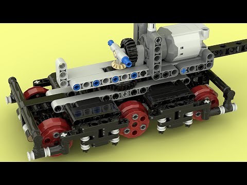 Alright! ALL POWERED 3 AXLES BOGIE Featuring SD40-2 Lego Technic Trains
