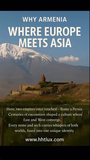 Why Armenia? Because it’s not just where you go — it’s what you feel. ⚜️ From ancient temples carved in sunlight to monasteries hidden in mountains, from boutique vineyards to soul-soothing spa retreats ; Armenia is where heritage meets indulgence. Join Heritage Horizon Tours for a journey that blends: 🏛️ History, faith, and awe-inspiring landscapes 🍷 Luxury wine tastings & fine dining 💎 5-star comfort & personalized boutique service Step beyond sightseeing experience the story of a nation wh