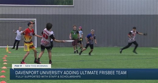 Davenport University making history with Ultimate Frisbee