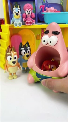 Satisfying with Fun Dogs Adventure: Paw Patrol Chase Rescue Bluey Family with Patrick Toy