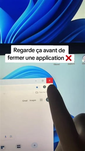 Ne ferme pas tes applications sans savoir !
