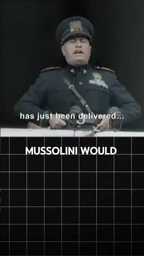 Did You Know Mussolini Practiced Speeches in Front of a Mirror?" #history