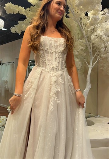 My Second Place Wedding Dress Reveal! 💍🤍