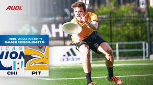 22 reactions | Highlights from the Pittsburgh Thunderbirds (5-4) 21-18 win over the Chicago Union (5-4) in Week 11 | Ultimate Frisbee Association | Facebook