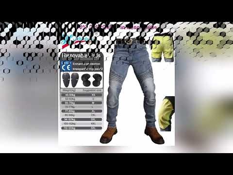 A must-have product! Kevlar Motorcycle Jeans Aramid Protection Trousers Motocross Riding Pants Men