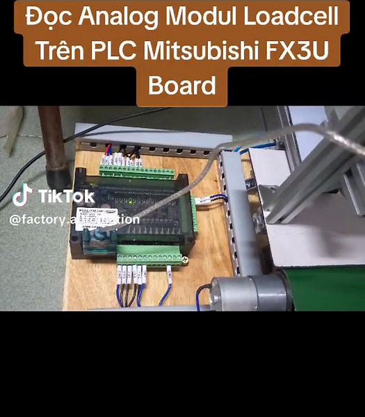 "Đọc Loadcell Analog với PLC Mitsubishi FX3U: Hướng Dẫn Nhanh" Nội du...
