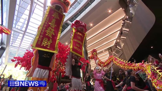 The Asian community is gathering across Melbourne to embrace bright and bold New Year celebrations. #9News | 9 News Melbourne