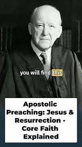 Apostolic Preaching: Jesus & Resurrection