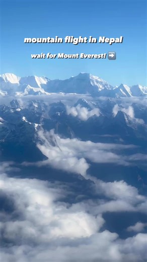 Mountain Flight Experience in Nepal's Himalayas
