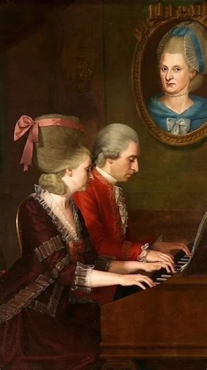 Wolfgang Amadeus Mozart (1756-1791), Maria Anna Mozart (1751-1829).