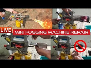 Not Smoking Fogger Machine | How To Repair Mini Fogging | Fogger Machine Not Working |