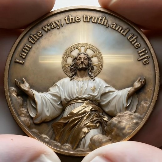 ️For believers, patriots, and collectors — this dual-coin set captures the eternal bond between faith and freedom. | Wishslove | Facebook