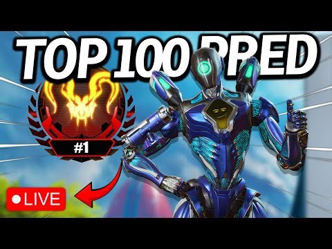 Top 100 Apex Pred Grind - Teaching Ranked #apexlegends