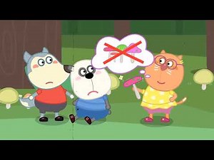Wolfoo Picks Mushroom In Forest | Wolfoo Cartoon Kids & Family