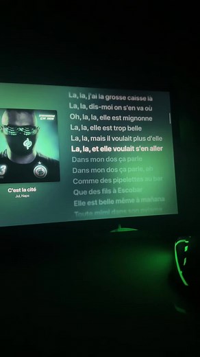Jul,naps-c’est la cité #foryou #lyric #spotify #jul #naps @Jul