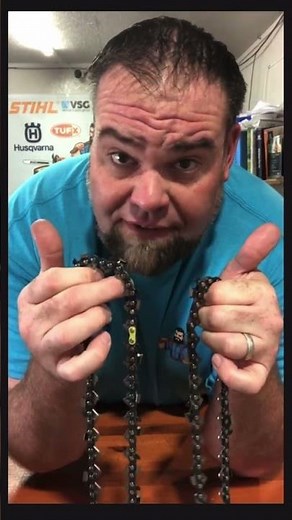 How to tell the difference between. .325” and a 3/8” chainsaw chain in less than 60 seconds!