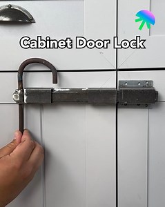 2.3K views | DIY Cabinet Door Lock | HistoryLens | Facebook