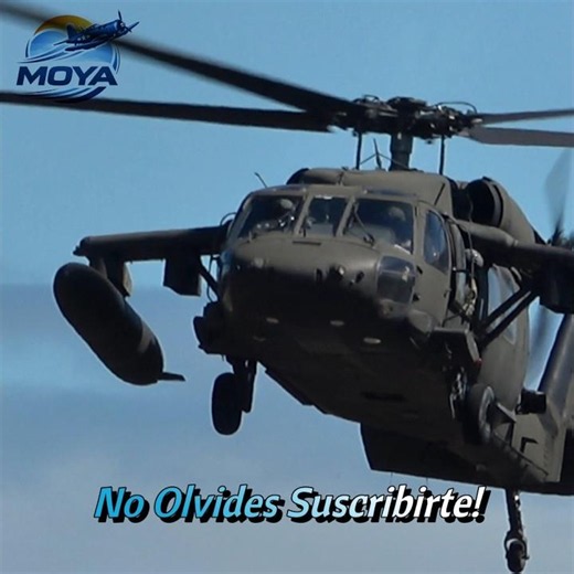 Majestuoso Helicoptero Militar UH-60 Black Hawk (Halcon Negro) del US Army #aviación #military