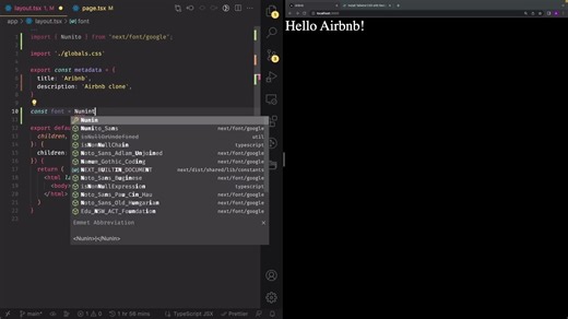 Next.js 13 App Router 构建全栈 Airbnb 克隆项目：React, Tailwind, Prisma, MongoDB, NextAut