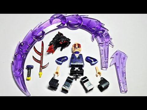 LEGO Kimetsu no yaiba Demon slayer Review | Kokushibo Custom Minifigure