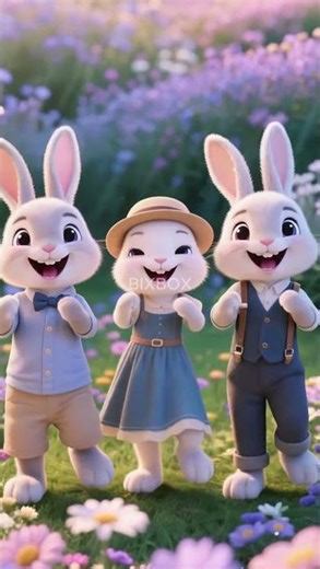 BIKBOX | ✨ “Adorable Cartoon Rabbit – The Cutest Dancing Bunny Ever!” ✨#DancingRabbit #Shorts