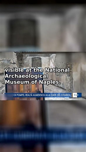 Pompeii Domus del Citarista: Ancient frescoes vibrantly alive with AR