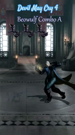 Vergil's Beowulf Moveset in Devil May Cry 4 #devilmaycry4specialedition #devilmaycry #capcom #gaming