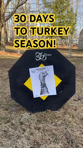 30 days to turkey season! Time to start getting excited 🦃 #archery #bowhunting #turkey #shorts #fyp