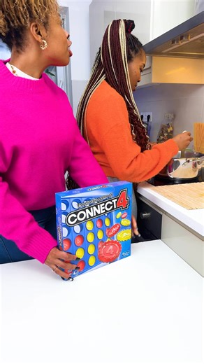6.1K views · 12 reactions | I put my dinner on the line in Connect 4! #connect4 | Hasbro Games | Facebook