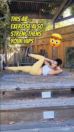 Bicycle Crunches for Core & Hip Pain Relief #abWorkouts #hipMobility