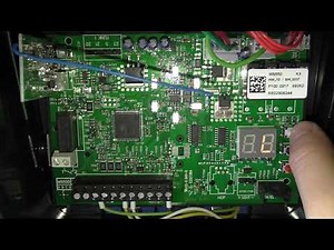 Programmer le démarrage du moteur BERNER GA403 pour portes de garage sectionnelles