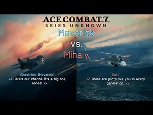 Ace Combat 7 Skies Unknown | Maverick vs. Mihaly | TGM F-14A Tomcat