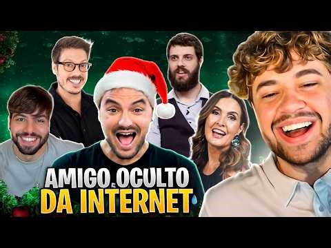 O AMIGO OCULTO MAIS ÉPICO DE TODOS! (TODA INTERNET NELE) - React Felipe Neto