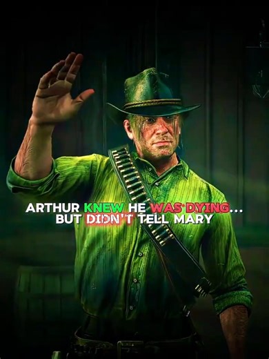 Saddest Facts About Arthur And Mary [4k] | Red Dead Redemption | #shorts