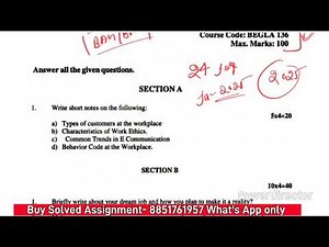 BEGLA 136 Solved Assignment 2024-25 | BEGLA 136 Handwritten Assignment 2025 | BEGLA 136 Assignment