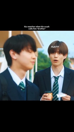 Tsukasa's reaction when Hioki calls him "brother" 😂 . . Title:- school trip: joined a group I'm not close to. #schooltripjoinedagroupimnotcloseto #loveislove #lovehasnogender #blfan #bl #lgbtq #jbl | Bllovers7