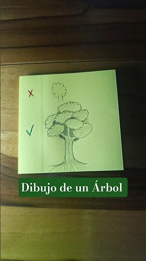 Cómo Dibujar un Árbol Paso a Paso ✨🌳
