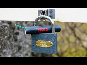 3 Ways To Open a Lock Without Key [NEW]