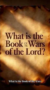 What is the Book of the Wars of the Lord