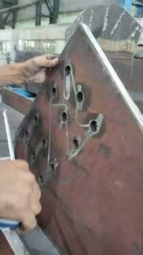 How to fitup gusset plate🔥 #matelwork#🔥worksop #fitter