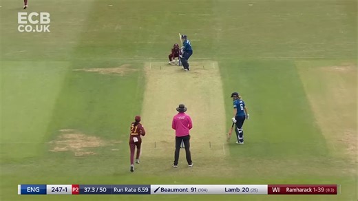 81K views · 945 reactions |  24 Runs off 6 balls  Beaumont & Lamb go BIG  England Women vs West Indies 2025 | England Cricket | Facebook