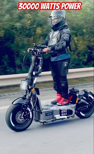30000 watts hyperscooter 90 mph top speed with lots of torque. #hyperscooter #luxuryscooter