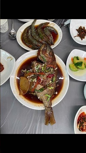 K-Food#군산 신시도#민박집 중식#1박2일 3식집#새우장#생선찜#꽃게매운탕#오징어라면볶음