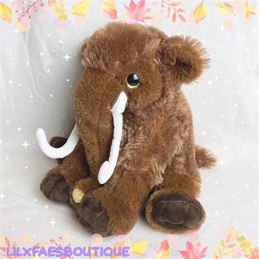 12" 2001 Bear Factory Mammoth Soft Toy Plushie - Etsy Canada