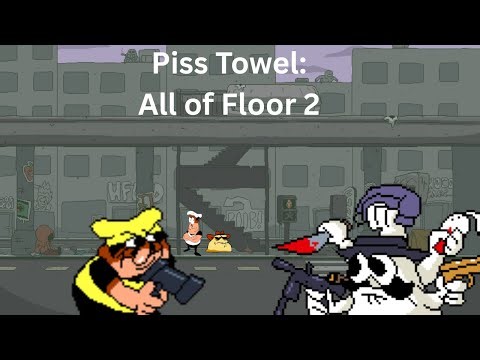 Pizza Tower Repainted/Piss Towel: All of Floor 2